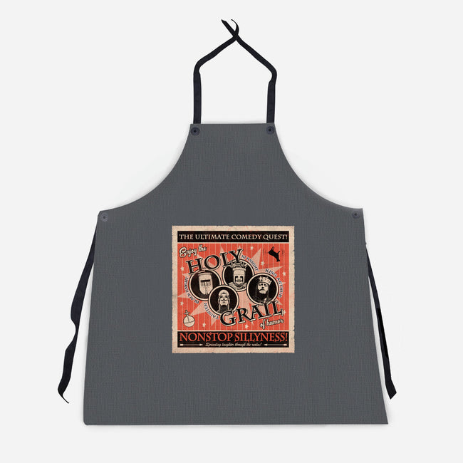 The Holy Grail Show-Unisex-Kitchen-Apron-NMdesign