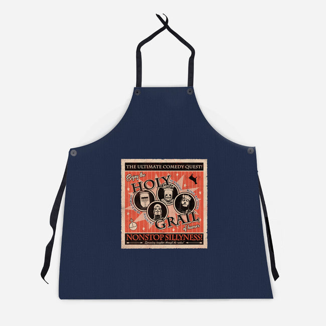 The Holy Grail Show-Unisex-Kitchen-Apron-NMdesign