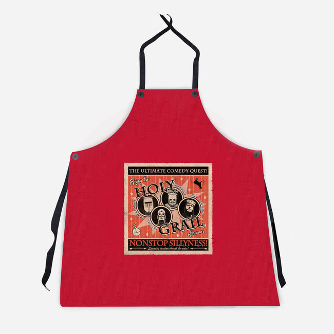 The Holy Grail Show-Unisex-Kitchen-Apron-NMdesign