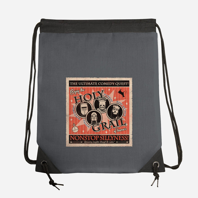 The Holy Grail Show-None-Drawstring-Bag-NMdesign