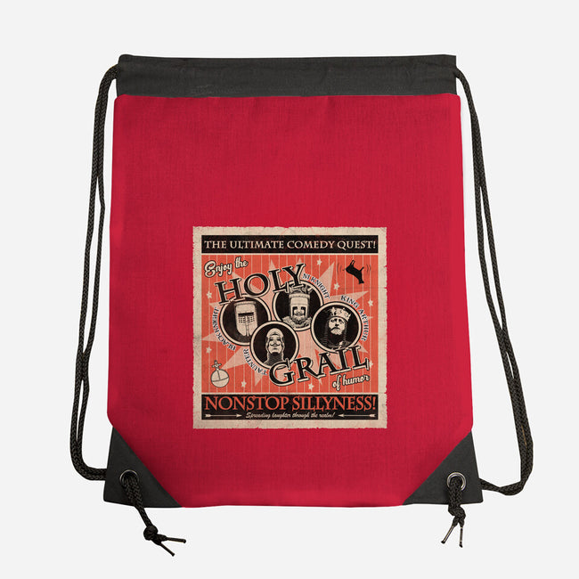 The Holy Grail Show-None-Drawstring-Bag-NMdesign