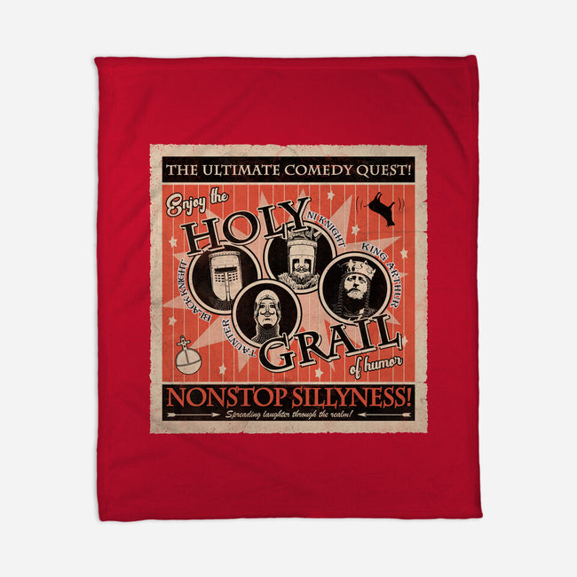 The Holy Grail Show-None-Fleece-Blanket-NMdesign