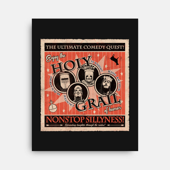 The Holy Grail Show-None-Stretched-Canvas-NMdesign