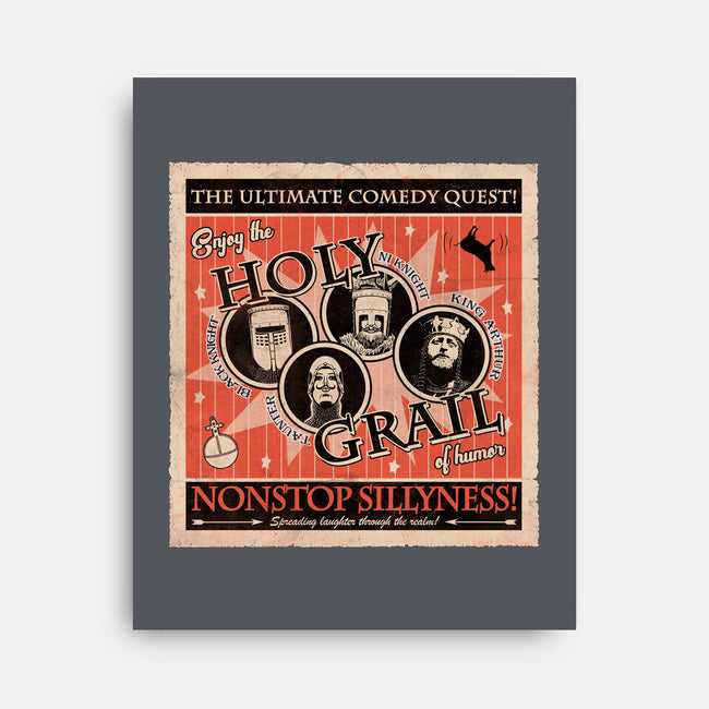 The Holy Grail Show-None-Stretched-Canvas-NMdesign