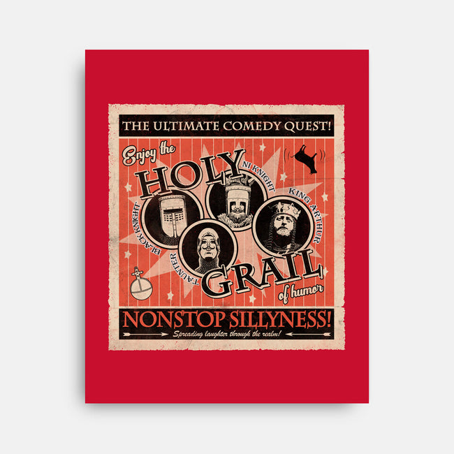 The Holy Grail Show-None-Stretched-Canvas-NMdesign