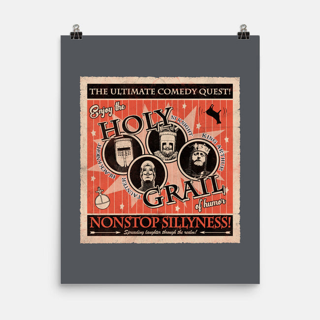 The Holy Grail Show-None-Matte-Poster-NMdesign