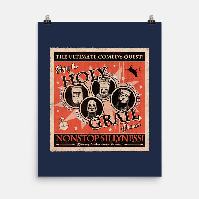 The Holy Grail Show-None-Matte-Poster-NMdesign
