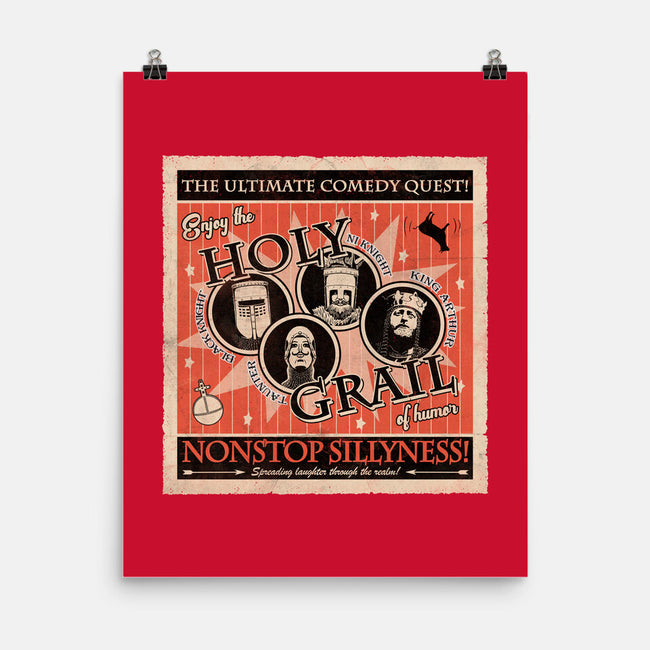 The Holy Grail Show-None-Matte-Poster-NMdesign