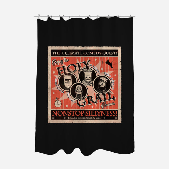 The Holy Grail Show-None-Polyester-Shower Curtain-NMdesign