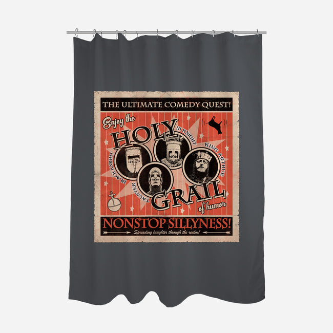The Holy Grail Show-None-Polyester-Shower Curtain-NMdesign