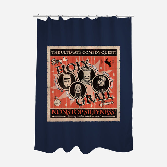 The Holy Grail Show-None-Polyester-Shower Curtain-NMdesign