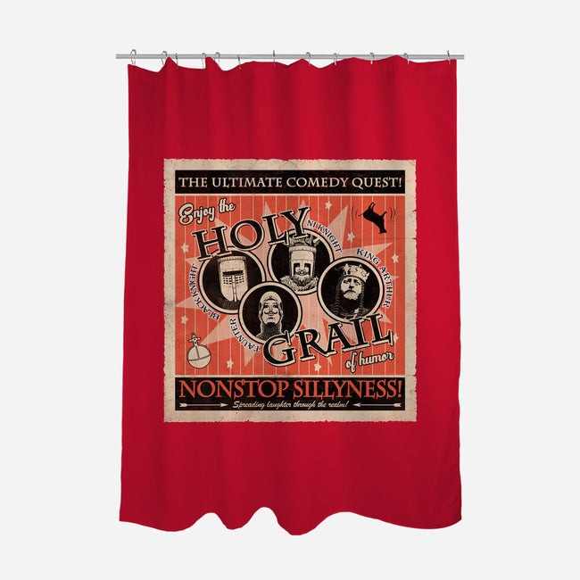 The Holy Grail Show-None-Polyester-Shower Curtain-NMdesign