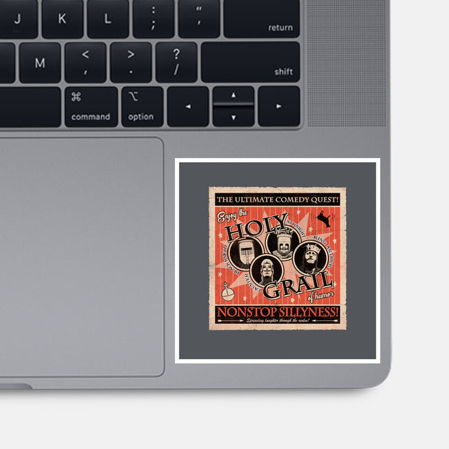 The Holy Grail Show-None-Glossy-Sticker-NMdesign