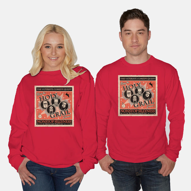 The Holy Grail Show-Unisex-Crew Neck-Sweatshirt-NMdesign