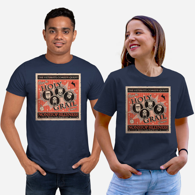 The Holy Grail Show-Unisex-Basic-Tee-NMdesign