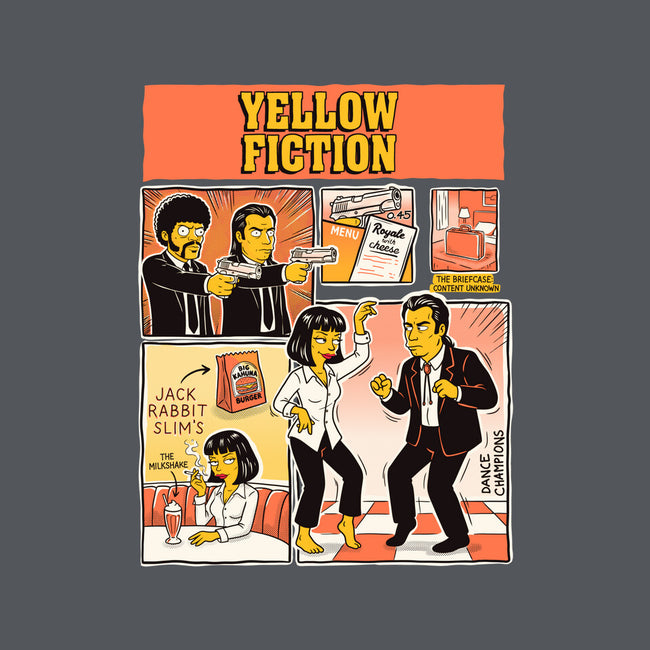 Yellow Fiction-Womens-V-Neck-Tee-P1yu5h