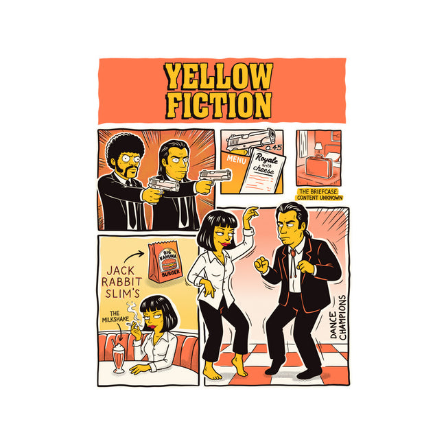 Yellow Fiction-None-Polyester-Shower Curtain-P1yu5h