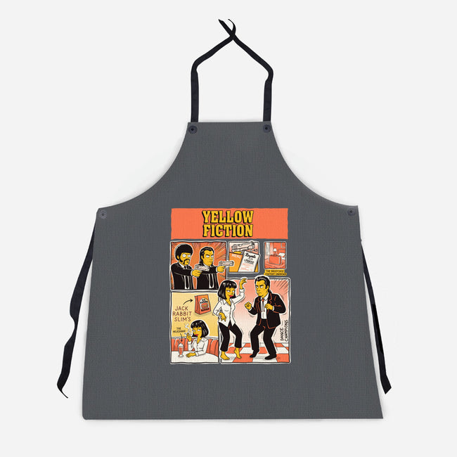 Yellow Fiction-Unisex-Kitchen-Apron-P1yu5h