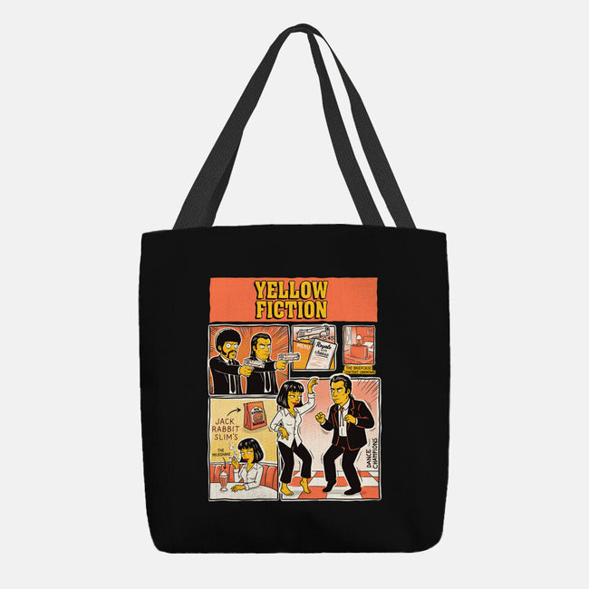 Yellow Fiction-None-Basic Tote-Bag-P1yu5h