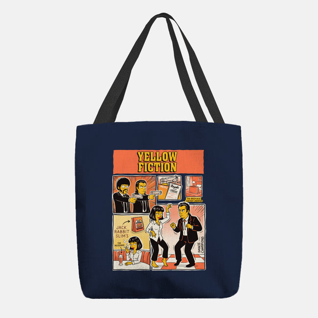 Yellow Fiction-None-Basic Tote-Bag-P1yu5h