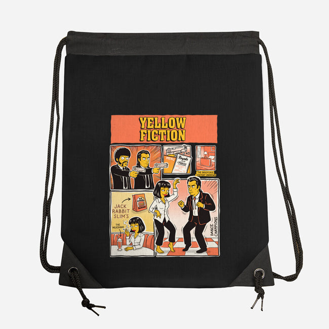 Yellow Fiction-None-Drawstring-Bag-P1yu5h