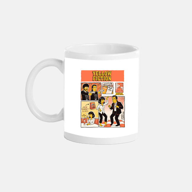 Yellow Fiction-None-Mug-Drinkware-P1yu5h