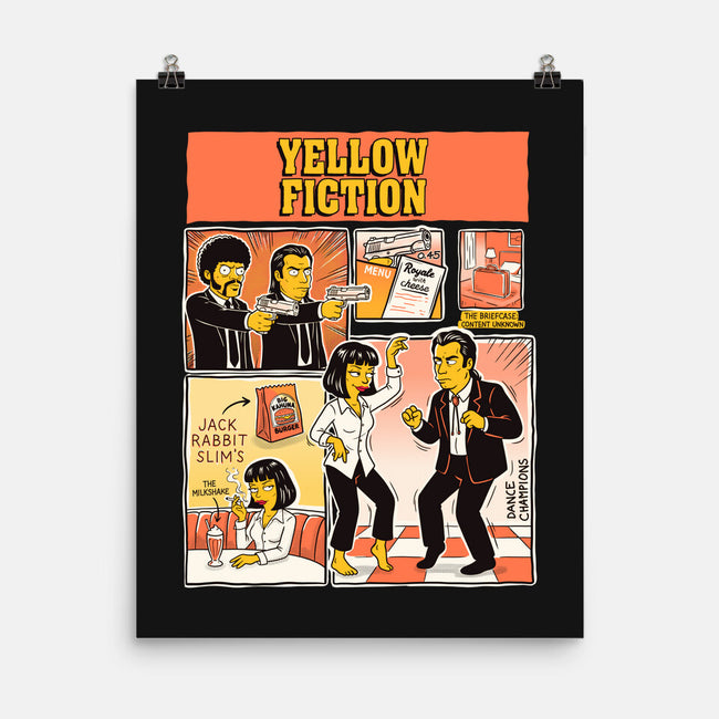Yellow Fiction-None-Matte-Poster-P1yu5h