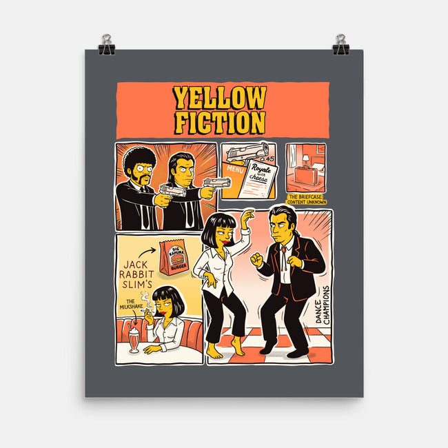 Yellow Fiction-None-Matte-Poster-P1yu5h