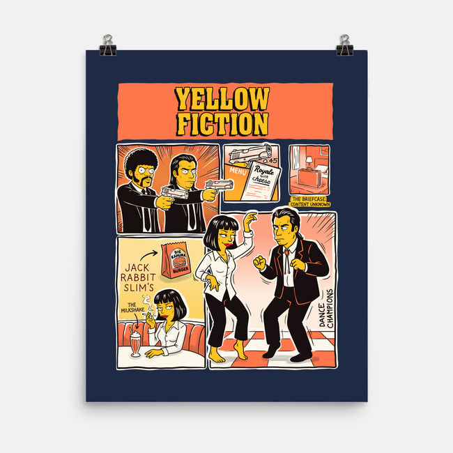 Yellow Fiction-None-Matte-Poster-P1yu5h
