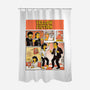 Yellow Fiction-None-Polyester-Shower Curtain-P1yu5h