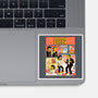 Yellow Fiction-None-Glossy-Sticker-P1yu5h
