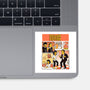 Yellow Fiction-None-Glossy-Sticker-P1yu5h