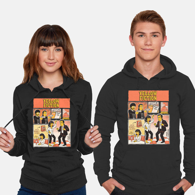 Yellow Fiction-Unisex-Pullover-Sweatshirt-P1yu5h