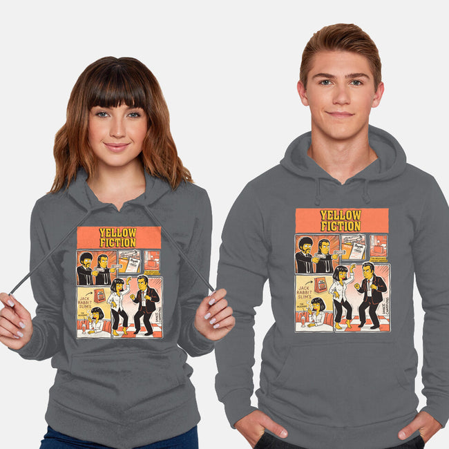 Yellow Fiction-Unisex-Pullover-Sweatshirt-P1yu5h