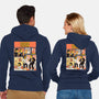 Yellow Fiction-Unisex-Zip-Up-Sweatshirt-P1yu5h