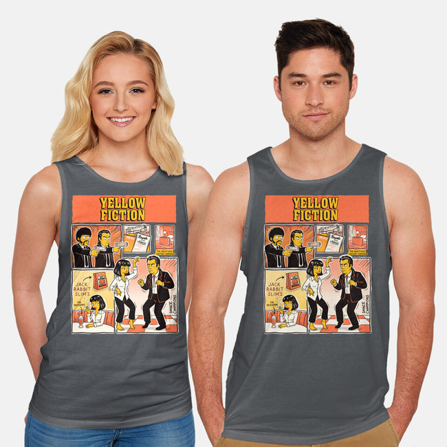 Yellow Fiction-Unisex-Basic-Tank-P1yu5h