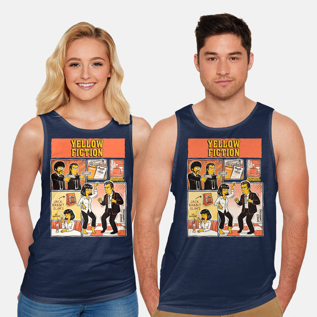 Yellow Fiction-Unisex-Basic-Tank-P1yu5h