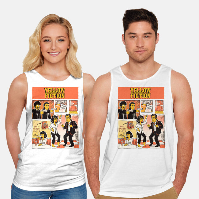 Yellow Fiction-Unisex-Basic-Tank-P1yu5h
