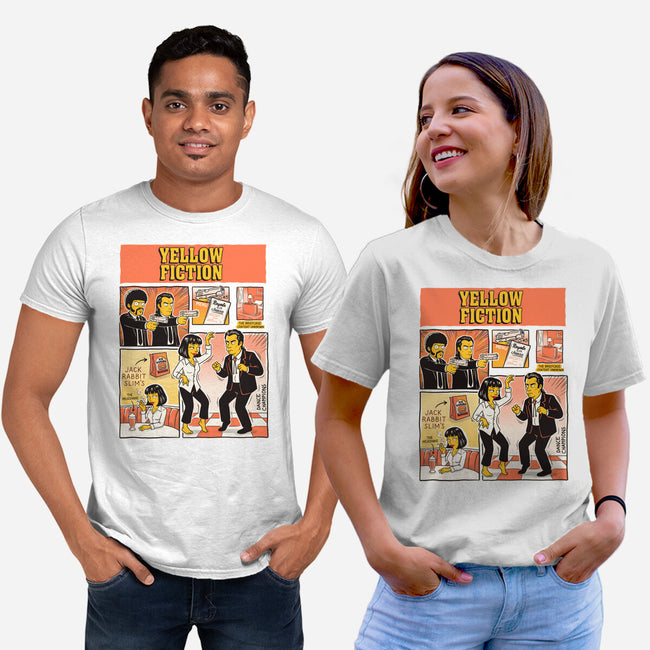 Yellow Fiction-Unisex-Basic-Tee-P1yu5h