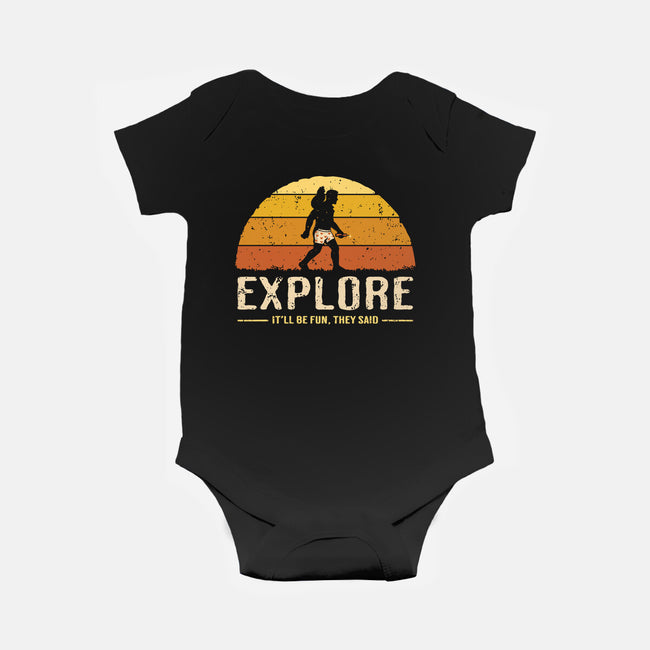 Vintage Crawler-Baby-Basic-Onesie-retrodivision