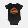 The Jurassic Dad-Baby-Basic-Onesie-retrodivision