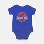 The Jurassic Dad-Baby-Basic-Onesie-retrodivision