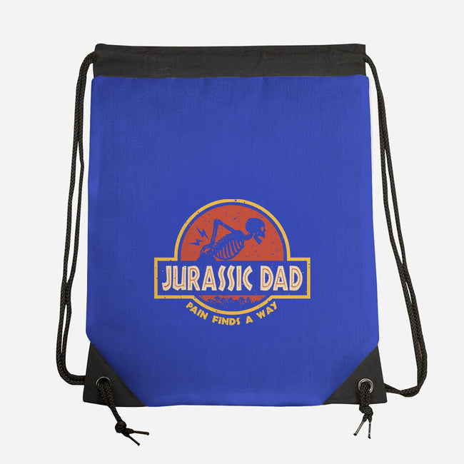 The Jurassic Dad-None-Drawstring-Bag-retrodivision