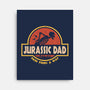 The Jurassic Dad-None-Stretched-Canvas-retrodivision
