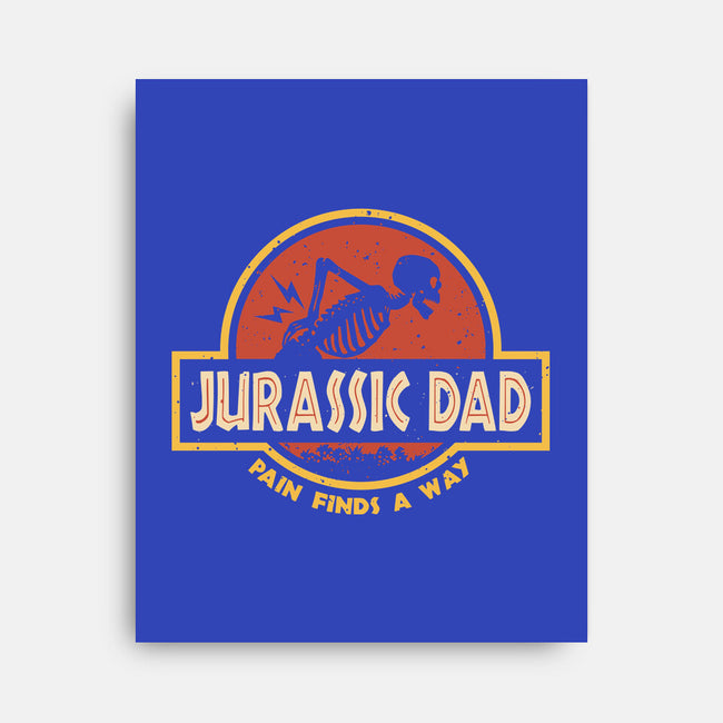 The Jurassic Dad-None-Stretched-Canvas-retrodivision