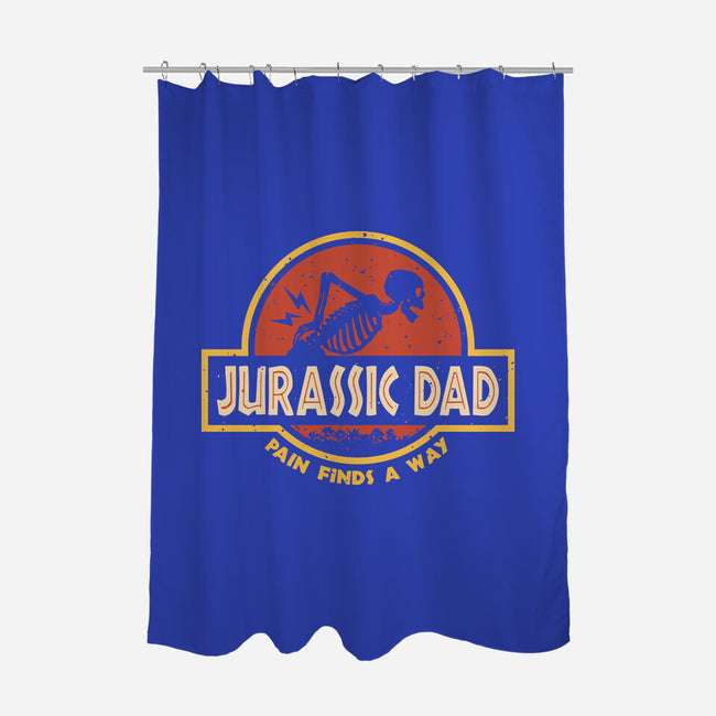 The Jurassic Dad-None-Polyester-Shower Curtain-retrodivision
