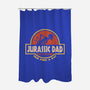 The Jurassic Dad-None-Polyester-Shower Curtain-retrodivision