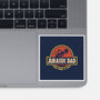 The Jurassic Dad-None-Glossy-Sticker-retrodivision