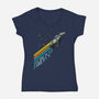 Reboot Firefly-Womens-V-Neck-Tee-kharmazero