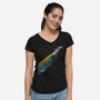 Reboot Firefly-Womens-V-Neck-Tee-kharmazero